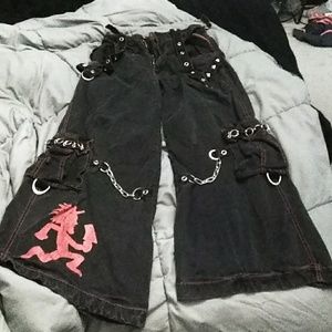 Black ICP trip pants